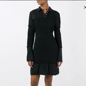 Elegant Opening Ceremony Embroidered Tshirt Dress